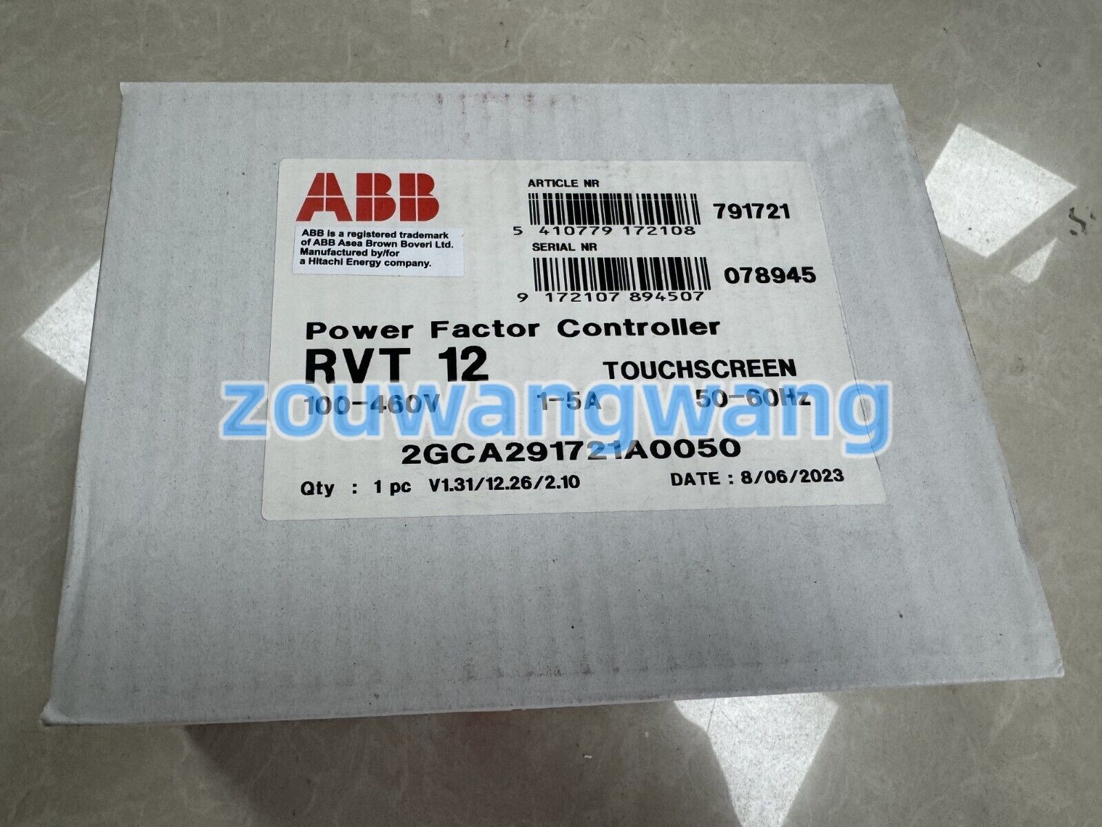 1PC New ABB RVT-12 Power Factor Controller RVT 12 #Z