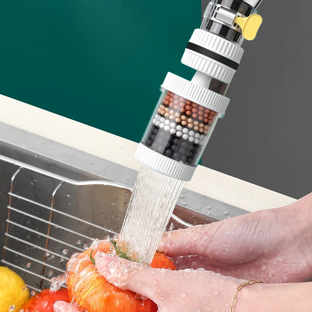 6 katmanlar su filtresi splahome 360 derece rotasyon musluk ev mutfak banyo için havalandırıcı evrensel su tasarrufu fıskiye