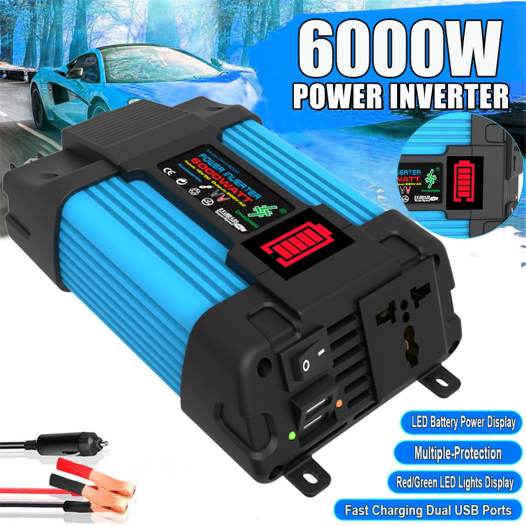 600W GÜNEŞ PANELI 6000W invertör 12V için 110V/220V güneş enerjisi jeneratör sistemi ev açık araba cep telefonu güneş şarj