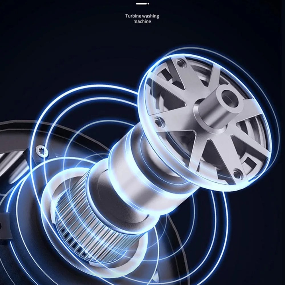 60W taşınabilir Turbo çamaşır makinesi yüksekliği güç Mini ultrasonik yıkama bebek giysileri iç çamaşırı çorap iş gezisi seyahat için USB - Görsel 3