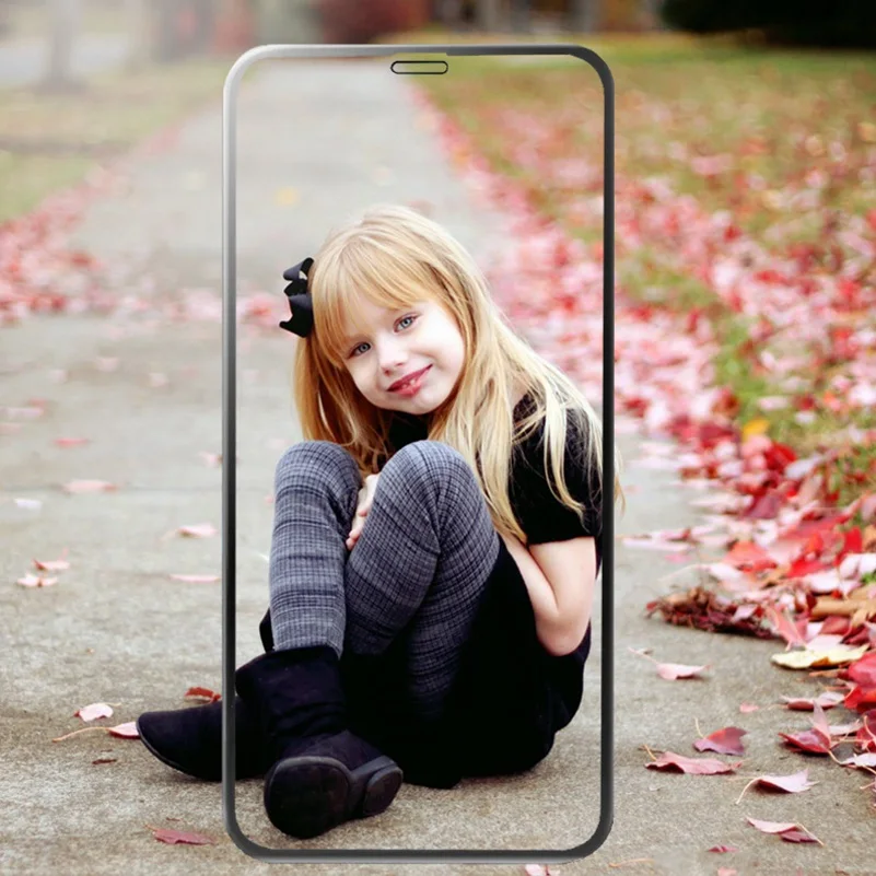 6D 9H temperli cam iPhone 15 için Pro Max 14 artı 13 12 11 XR XS X 7 8 6 iphone15 iphone14 3D koruyucu Film ekran koruyucu