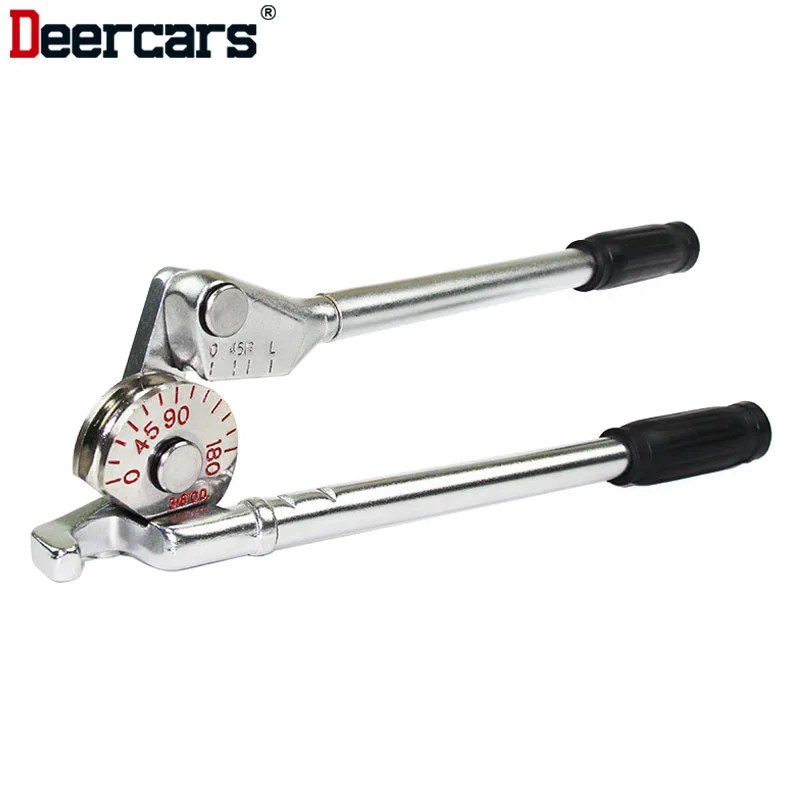 6mm soğutma yumuşak tüp bükme araçları makine metrik emperyal 180 derece bakır alüminyum 1/4 ''el boru bükücü pense