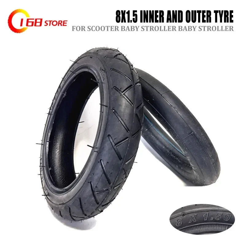 8 inç motorlu scooter bebek arabası lastiği 8x1.50 iç dış tüp 8*1.5 aksesuarları
