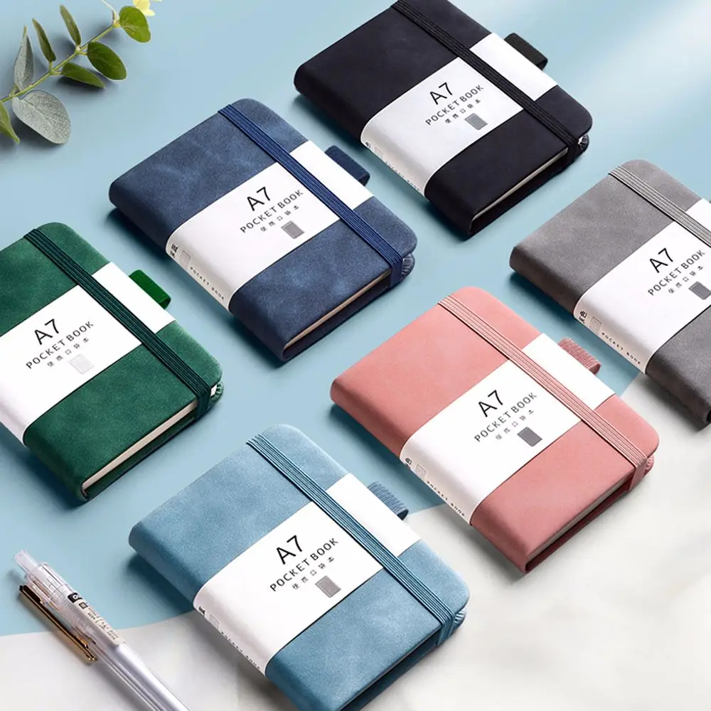96 yaprak 1 adet taşınabilir kırtasiye Memo cep not defteri Mini dizüstü günlüğü planlayıcısı Sketchbook