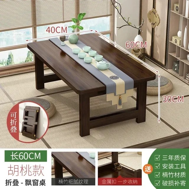 Ahşap yemek masası katlanır küçük Modern oturma odası restoran yemek masası Studay Mesa Dobravel mobilya YN50DT - Görsel 11