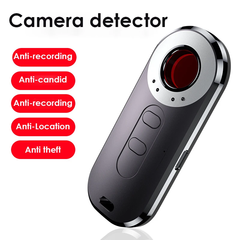 Anti kablosuz sinyal dedektörü Bug GSM GPS Tracker kızılötesi Anti gizli kamera bulucu otomasyon Alarm bulucu tarayıcı algılama