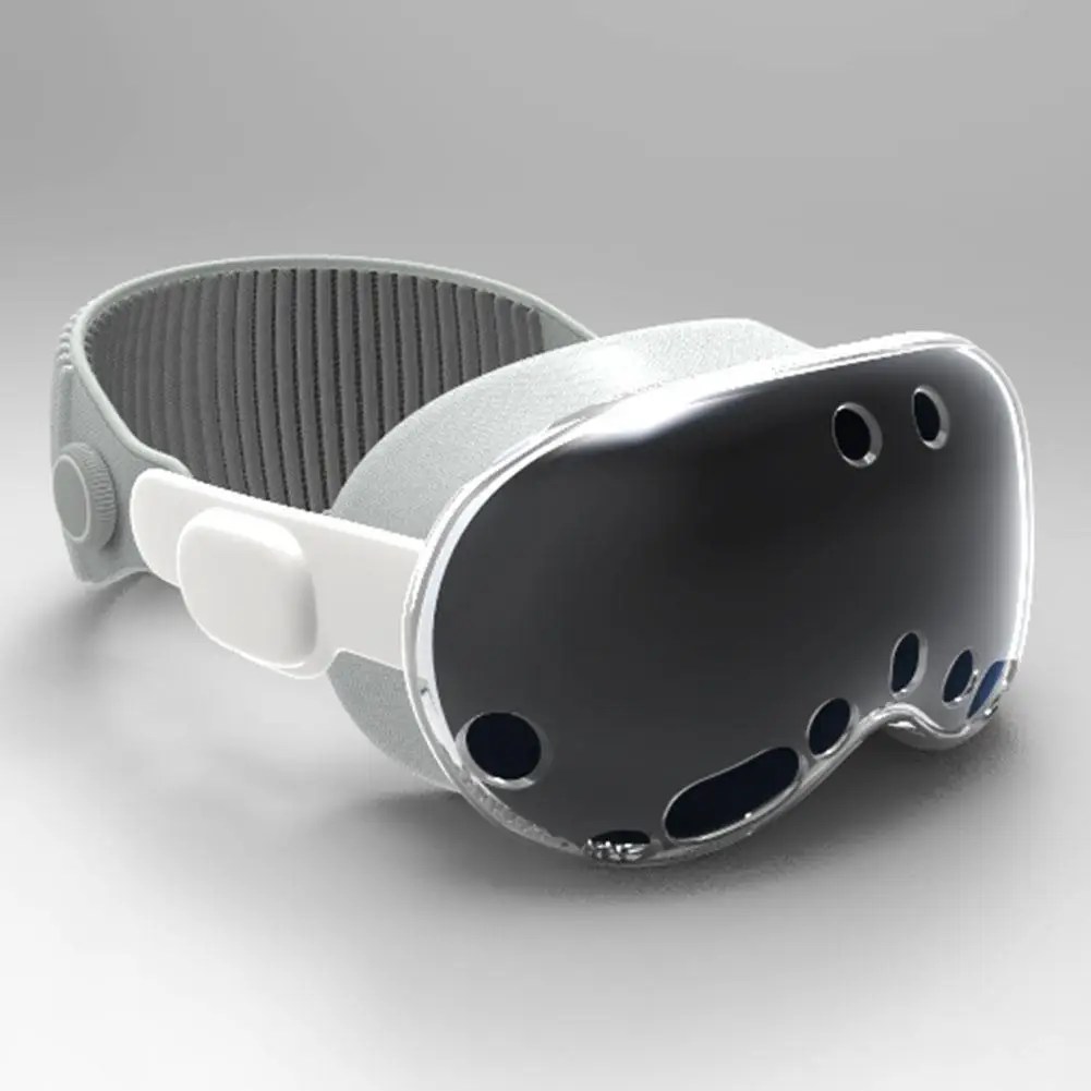 Apple Vision Pro ekran koruyucu kapak için TPU yumuşak ince koruyucu kılıf Anti-scratch koruyucu kol VR Accessaries