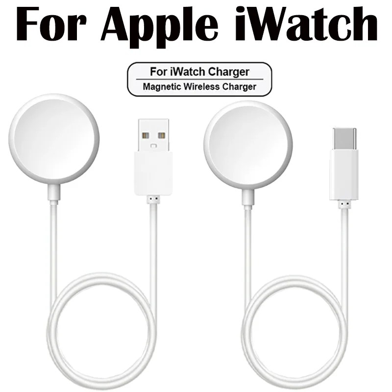 Apple için 2024 manyetik kablosuz şarj izle Ultra serisi 8 7 6 SE hızlı şarj kablosu USB tip C için iWatch serisi 6 3 5 3 2