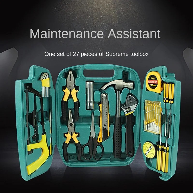 Araba araçları araba 12-Piece acil araç donanım kombinasyonu araçları araba araç kiti araba gövde onarımı aracı otomobiller aksesuarlar