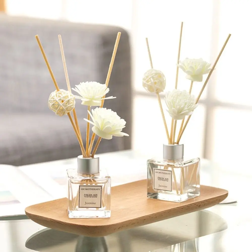 Aromaterapi Rattan Sticks DIY zarif koku ev ofis dekorasyonu taşınabilir araba hiçbir yangın Aroma YAYICI Set arındırıcı hava