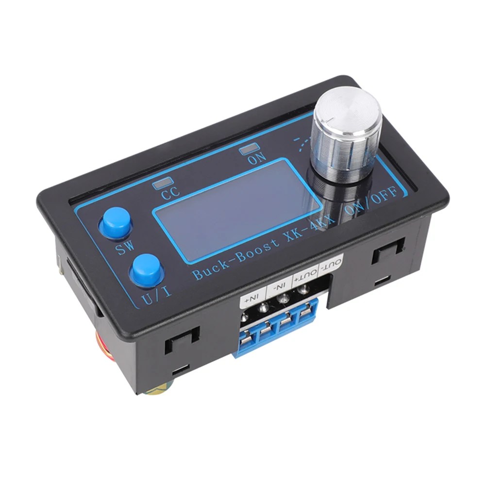 Ayarlanabilir laboratuvar güç kaynağı DC DC Buck Boost dönüştürücü güç modülü CC CV 0.5-30V 35-50W 4A LCD ekran güneş şarj