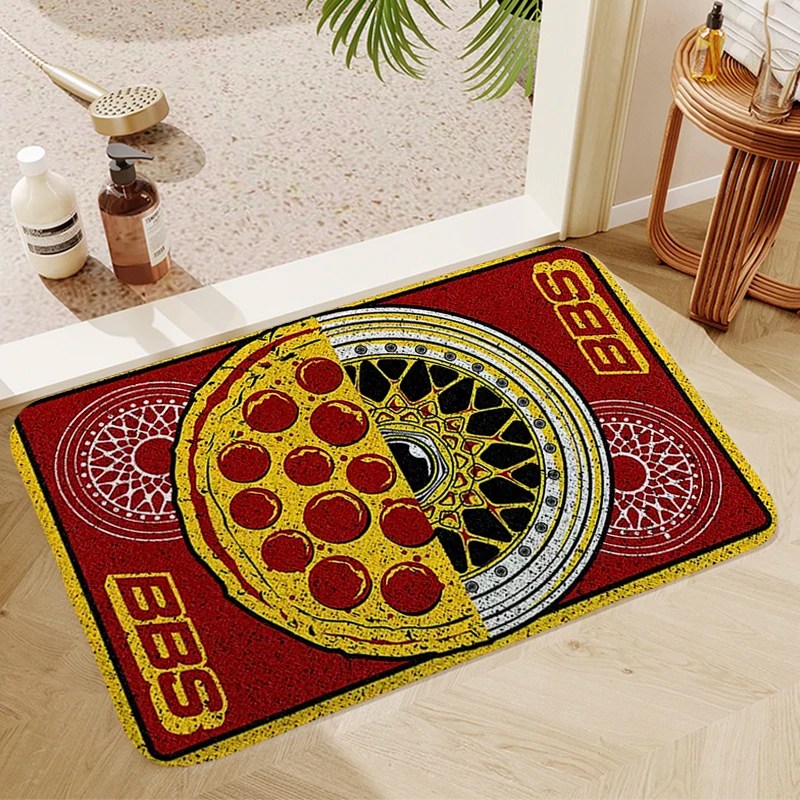 BBS banyo paspasları yıkanabilir kaymaz mutfak Mat balkon odası kilim halı ev ayak banyo paspas giriş evi koridor - Görsel 2
