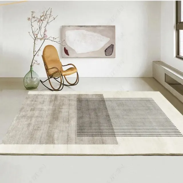 Basit japon wabi-sabi rüzgar kristal kadife halı ev oturma odası yatak odası yatak çay masası battaniye geniş alan Floo ile kaplı