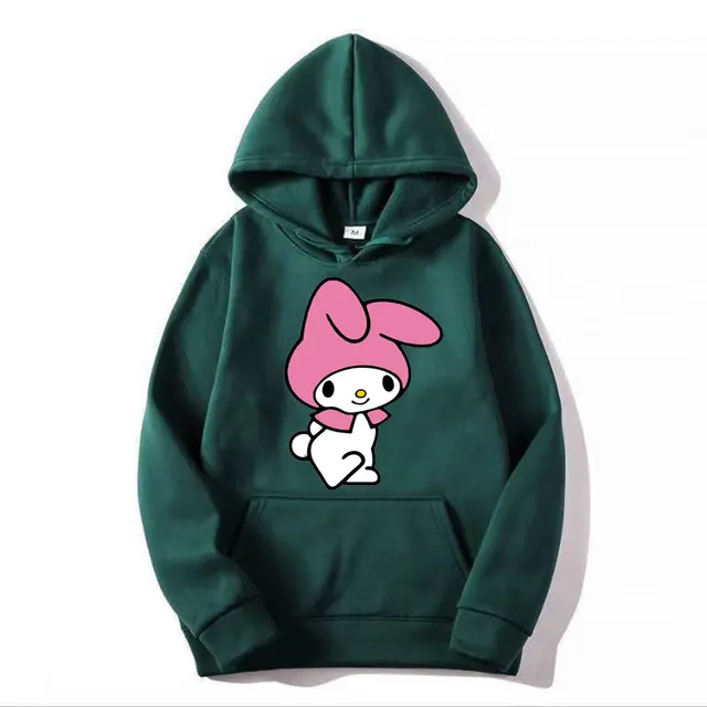 Benim melodi karikatür Anime kadın kazak üstleri bahar sonbahar erkekler Hoodie 2024 yeni moda pembe spor çift kazak giysileri