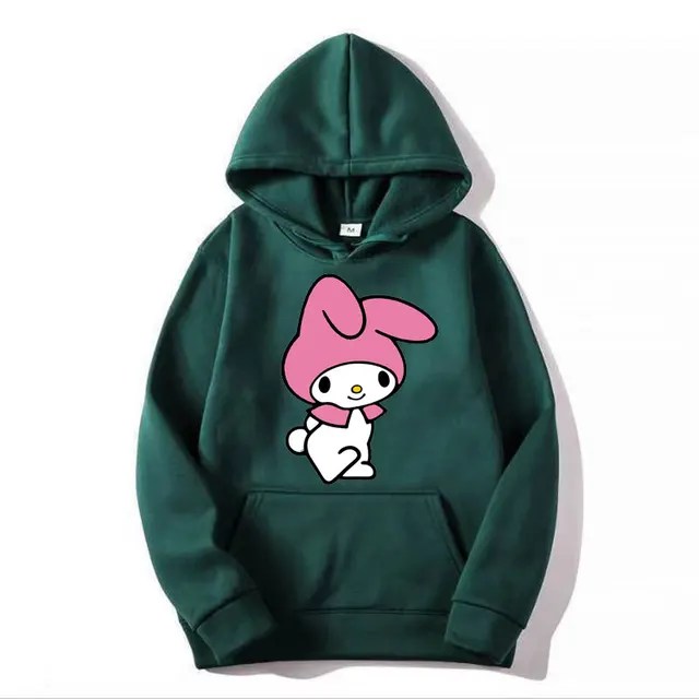 Benim melodi karikatür Anime kadın kazak üstleri bahar sonbahar erkekler Hoodie 2024 yeni moda pembe spor çift kazak giysileri - Görsel 14