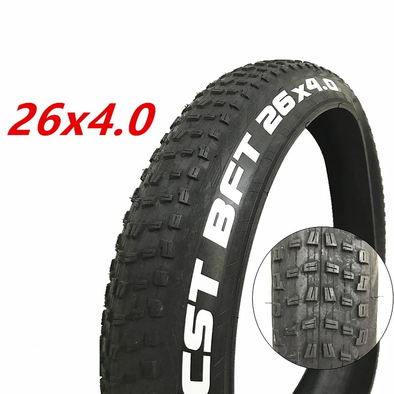 Bisiklet ATV lastik plaj bisiklet lastiği 26x4.0 şehir yağ lastikleri kar bisiklet lastiği s tel boncuk yağ elektrikli bisiklet CST 24x4.0 20x4.0