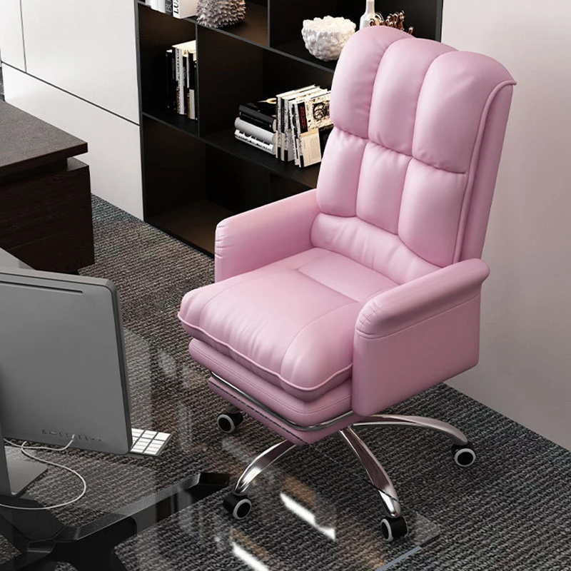 Döner ofis koltuğu geri rahat destek rulosu bilgisayar eğlence yönetici taban kol sandalyeler tasarım chaergonomic ergonomik mobilya