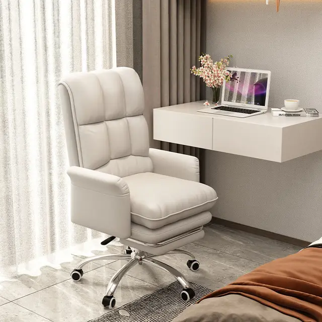 Döner ofis koltuğu geri rahat destek rulosu bilgisayar eğlence yönetici taban kol sandalyeler tasarım chaergonomic ergonomik mobilya
