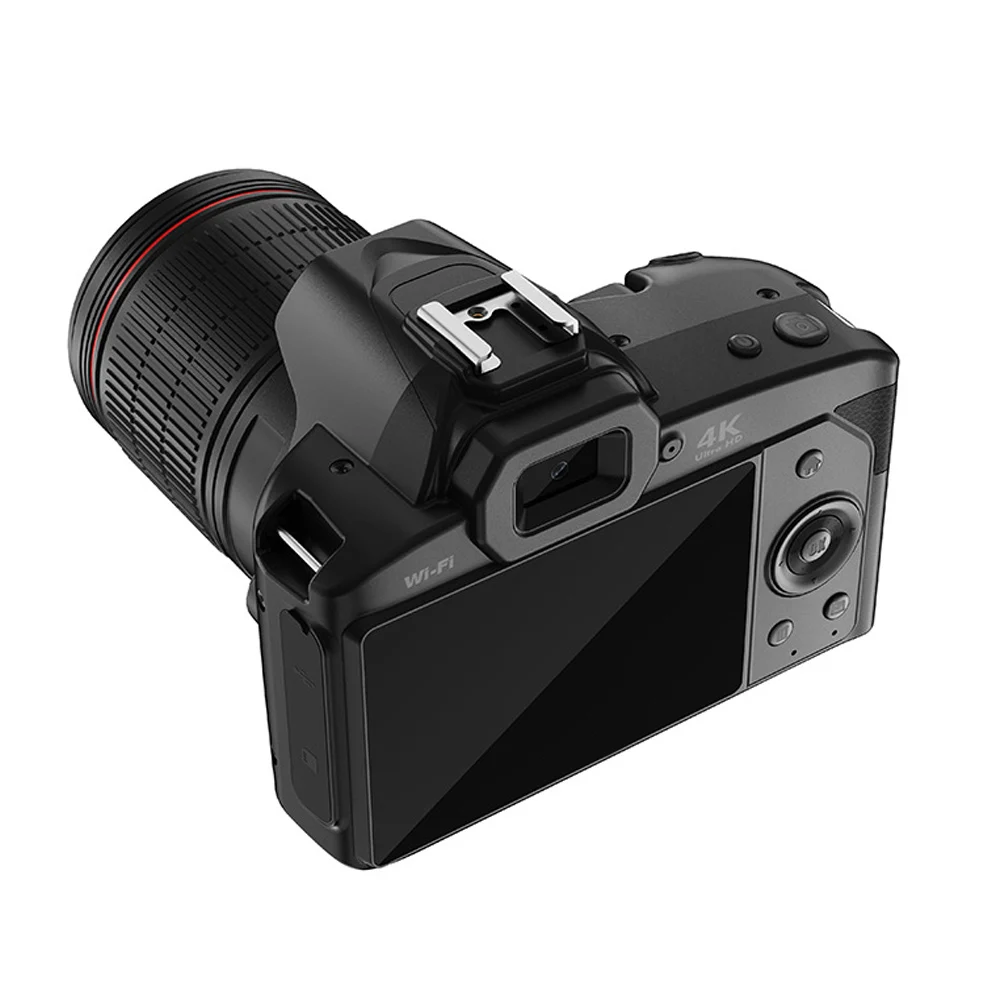 D5 Video kamera 4K kayıt kamera dijital çekim kamera ile 16X dijital Zoom 4K çift Lens profesyonel kamera