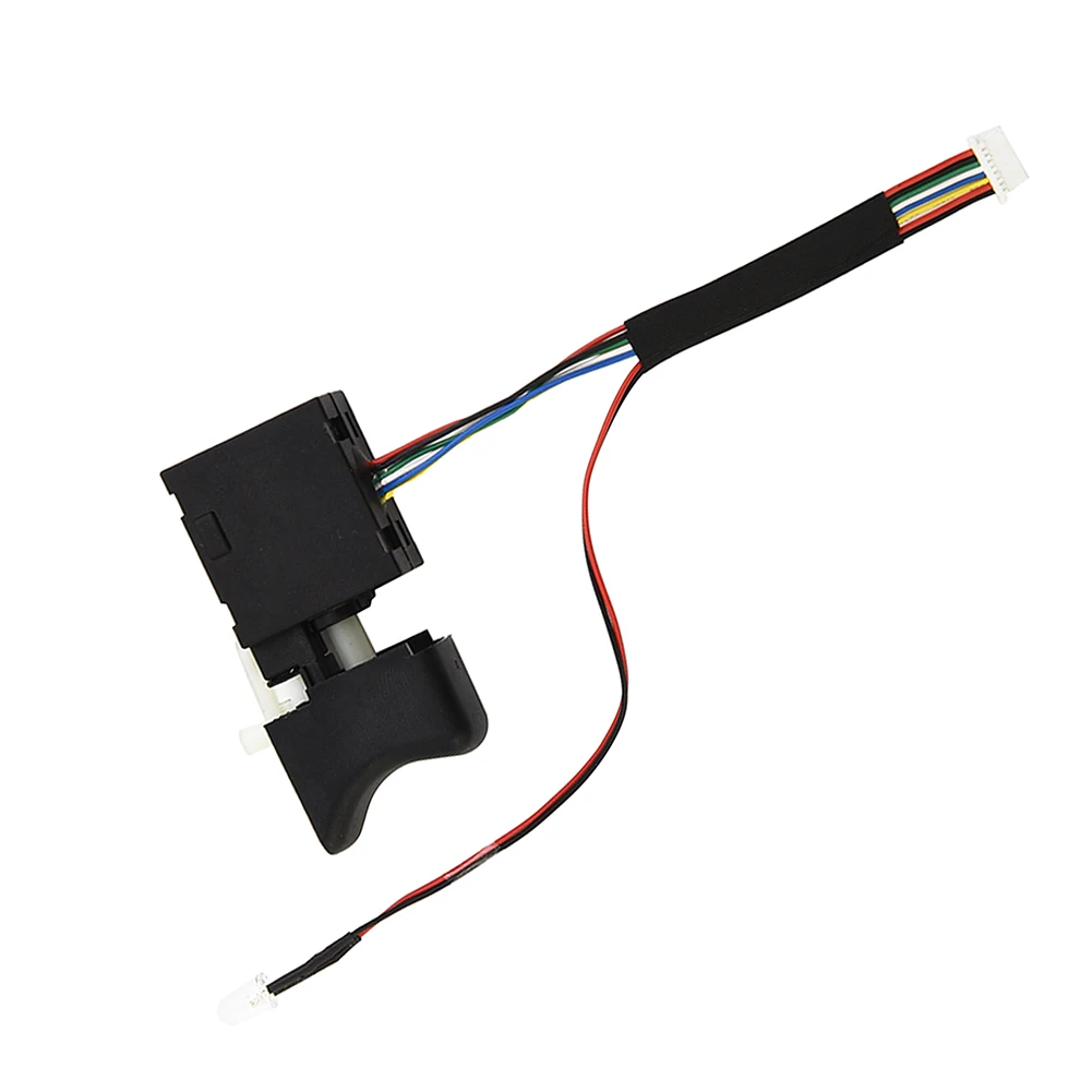 DC 7.2 V-24 V 16A elektrikli matkap kontrol anahtarı akülü tetik anahtarı için küçük ışık ile elektrikli güç araçları matkap anahtarı