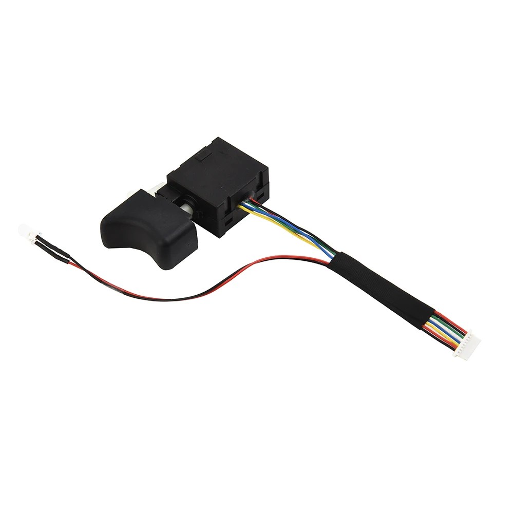 DC 7.2 V-24 V 16A elektrikli matkap kontrol anahtarı akülü tetik anahtarı için küçük ışık ile elektrikli güç araçları matkap anahtarı - Görsel 6