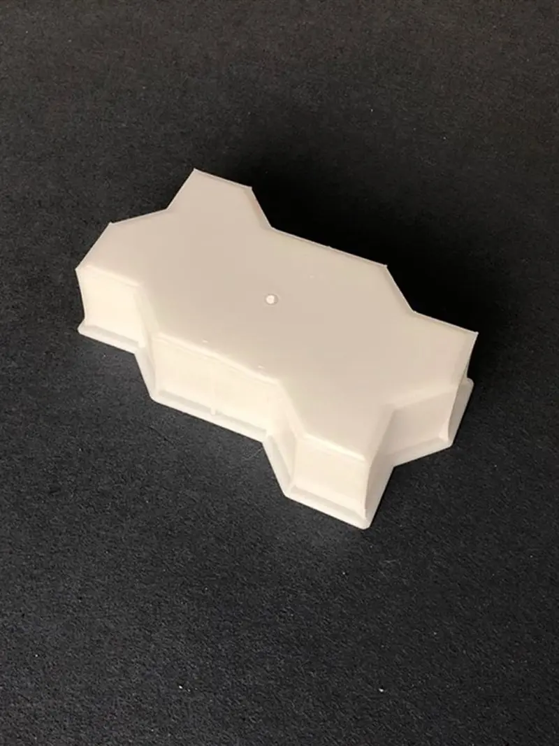 DIY parke tuğla kalıp dalgalar şekilli yürümek Maker kullanımlık beton yolu Maker kalıp adım taş finişer çim veranda Yard bahçe için