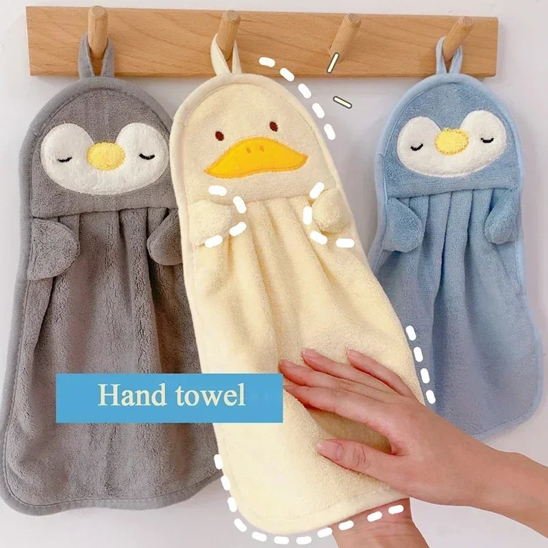 El havluları banyo mikrofiber havlu ıslak mendil ekstra kalın mercan kadife mendil çocuk karikatür hayvan emici havlu