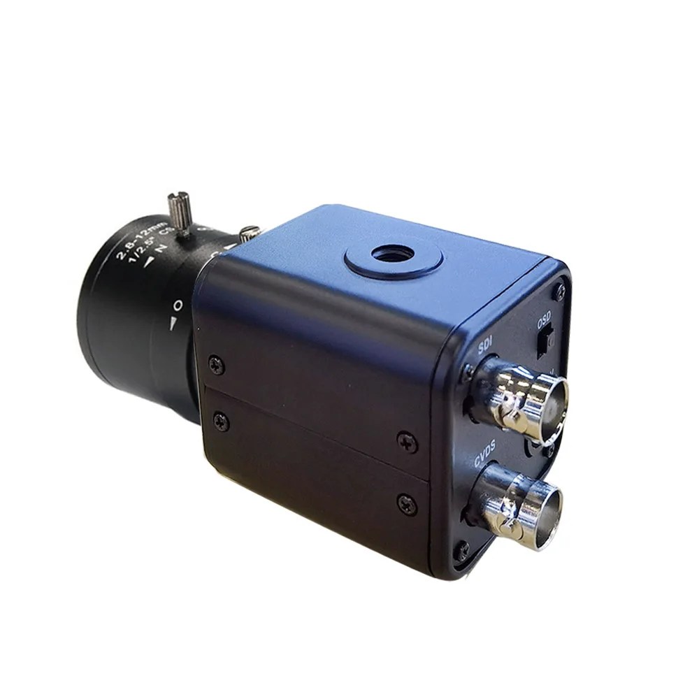 Endüstriyel HD-SDI 2.0 megapiksel 1080P 5-50mm 2.8-12mm manuel Zoom Varifocal Lens CCTV güvenlik kutusu SDI kamera - Görsel 3