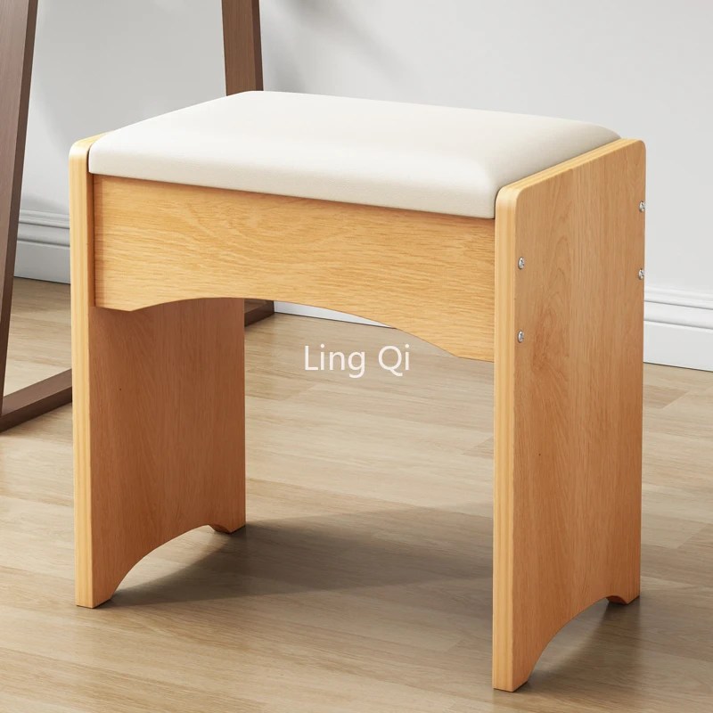 Entryway makyaj ayak dışkı zehirlemeler Nordic yaratıcı küçük Modern dışkı Minimalist daire Sillas Para Comedor ev dekorasyon