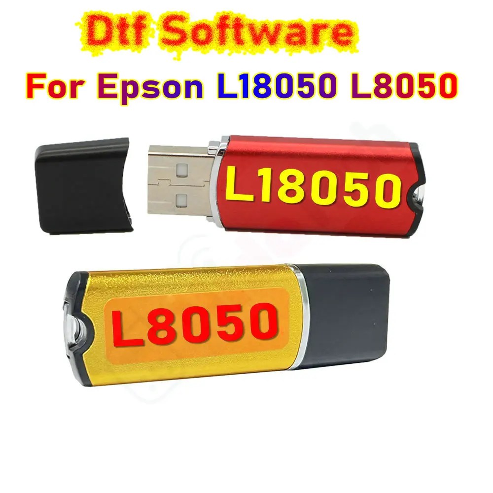 Epson L18050 L8050 yazıcı lisansı için 10.7 10.6 11.2 V11.2 Dtf Dongle Rip yazılımı Dtf Usb sürücü çubuk anahtar masaüstü Dtg programı