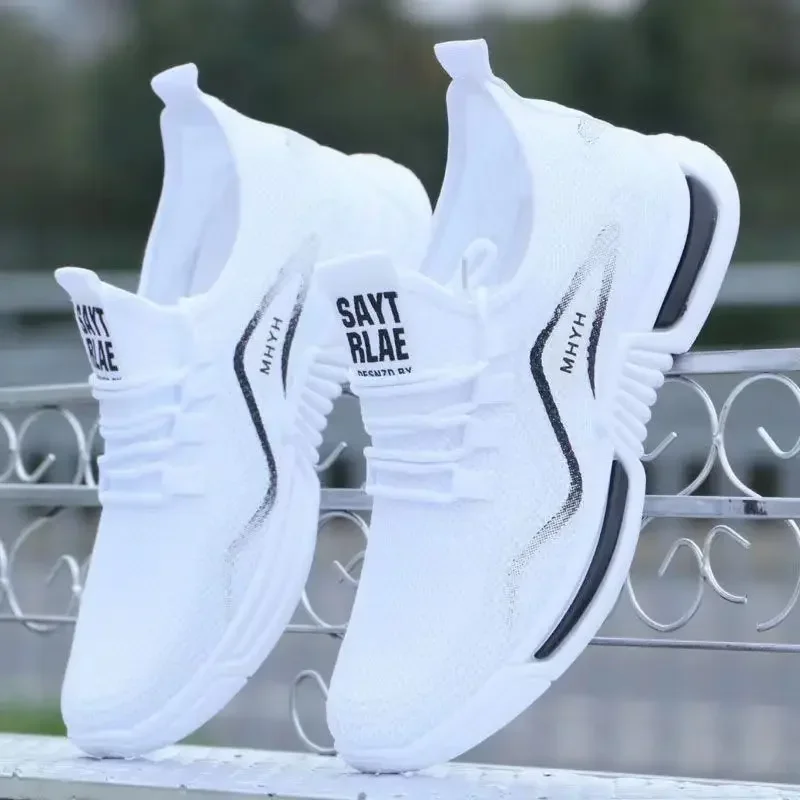 Erkek Sneakers basit gündelik erkek ayakkabısı bahar açık kaymaz erkek ayakkabı Zapatos Para Hombres nefes adam koşu ayakkabıları
