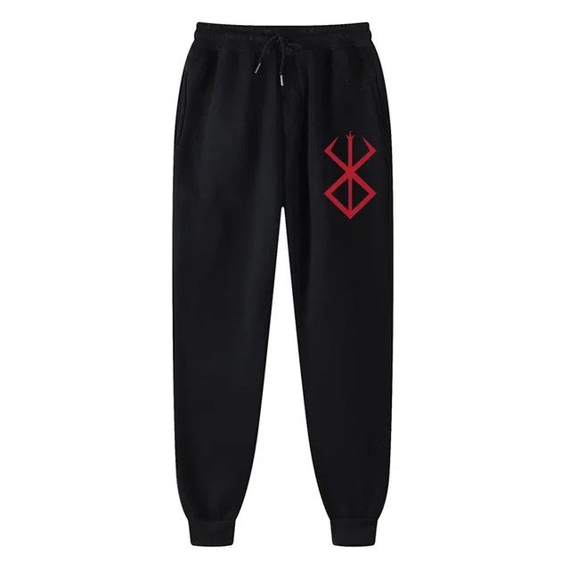Erkekler için Anime Berserk baskı Sweatpants atletik Joggers pantolon bahar güz rahat polar cepli pantolon Cosplay kostüm - Görsel 26