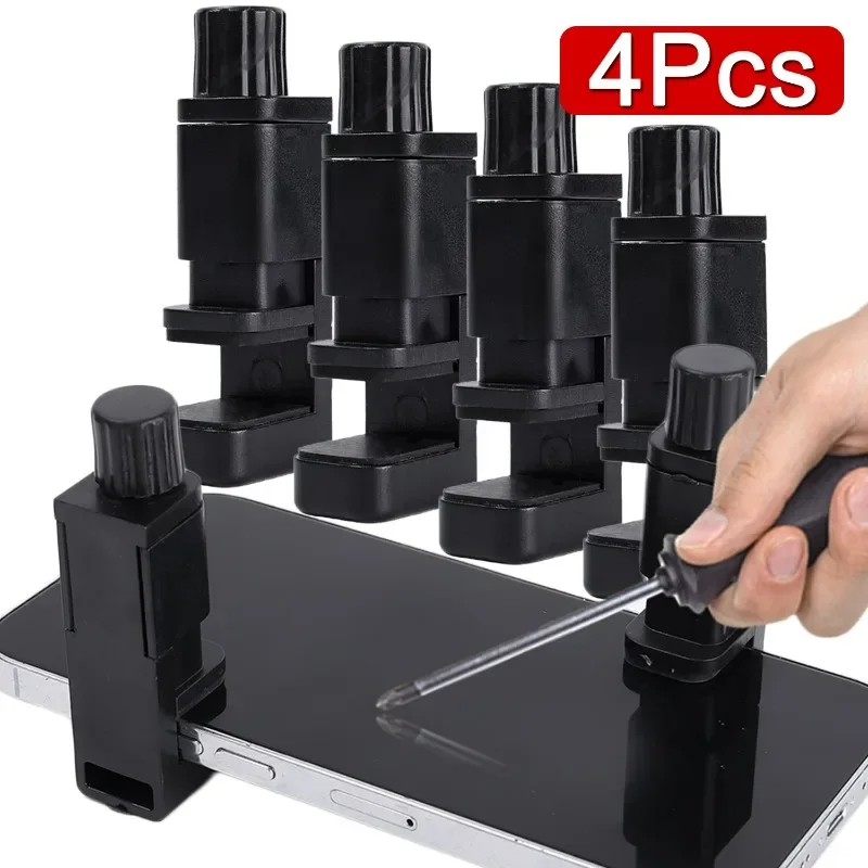 Evrensel telefon klipleri ayarlanabilir cep telefonu onarım aracı LCD telefon ekranı fikstür klip sabitleme kelepçe için akıllı telefon Tablet