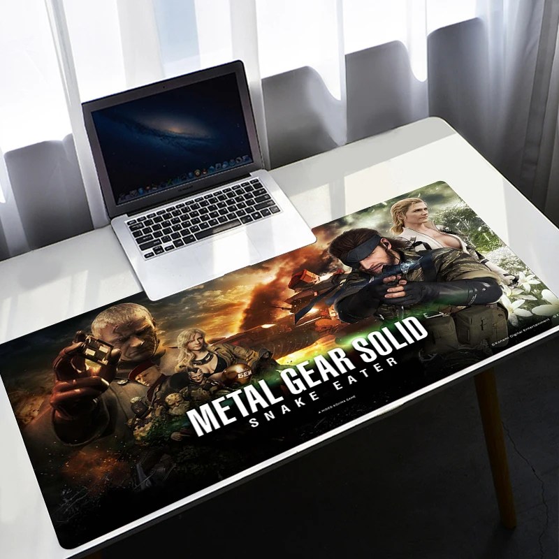 Fare altlığı adet Gamer için komple Metal dişli katı oyun Mause ped paspaslar Diy dolap bilgisayar Anime halı Xxxl aksesuarları Xxl