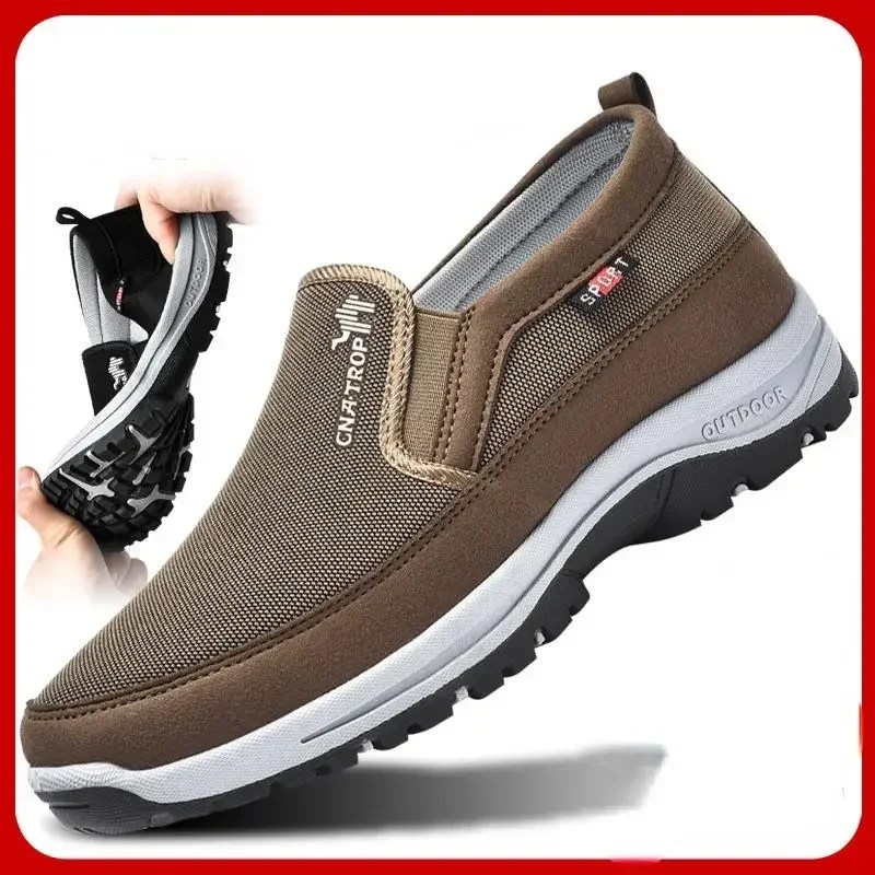 Gündelik erkek ayakkabısı klasik loafer'lar kaymaz yumuşak taban rahat erkek deri Sneakers kaymaz Retro sürüş ayakkabısı artı boyutu