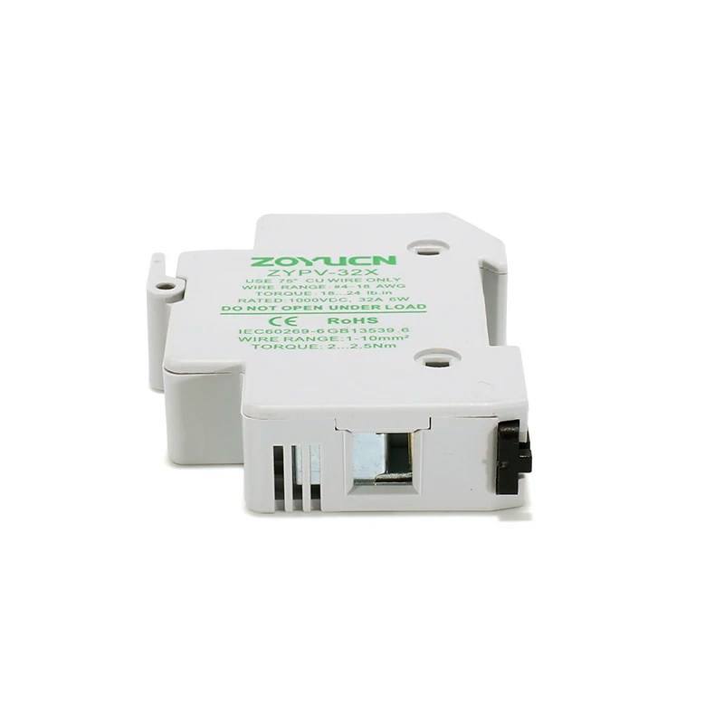Güneş PV sigorta tutucu DC 1000V PV sigortalar 10A/15A/30A yüksek gerilim güneş sistemi için koruma değil bir set - Görsel 3
