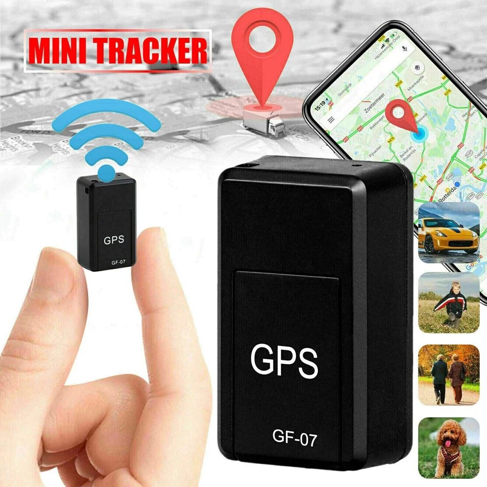 GF 07 Mini GPS araç takip cihazı gerçek zamanlı izleme araba anti-hırsızlık anti-kayıp bulucu güçlü manyetik dağı SIM mesaj pozisyoner