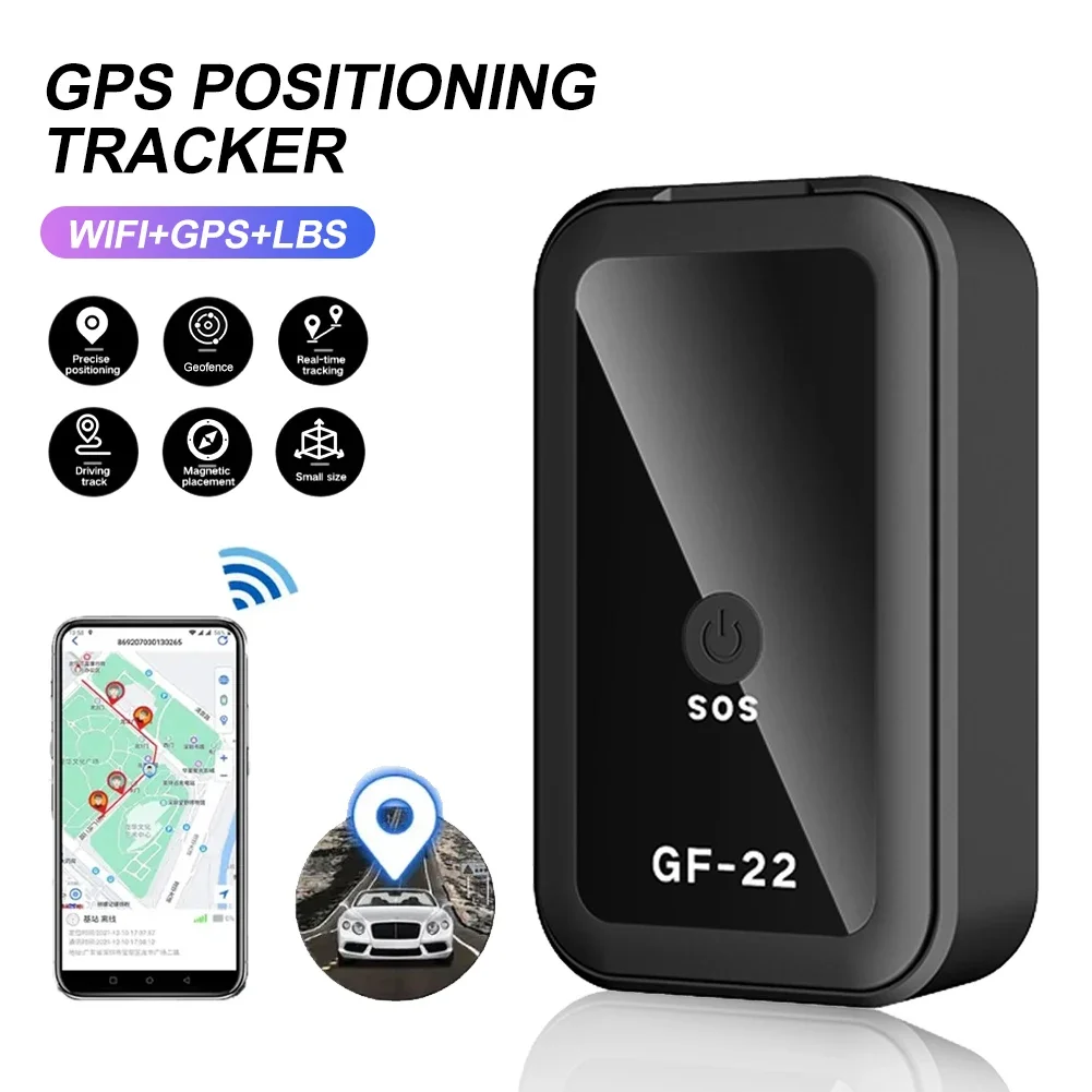 GF22 GPS izci anti-kayıp gerçek zamanlı izleme cihazı manyetik anti-hırsızlık pozisyoner otomatik Alarm coğrafi rota geçmişi