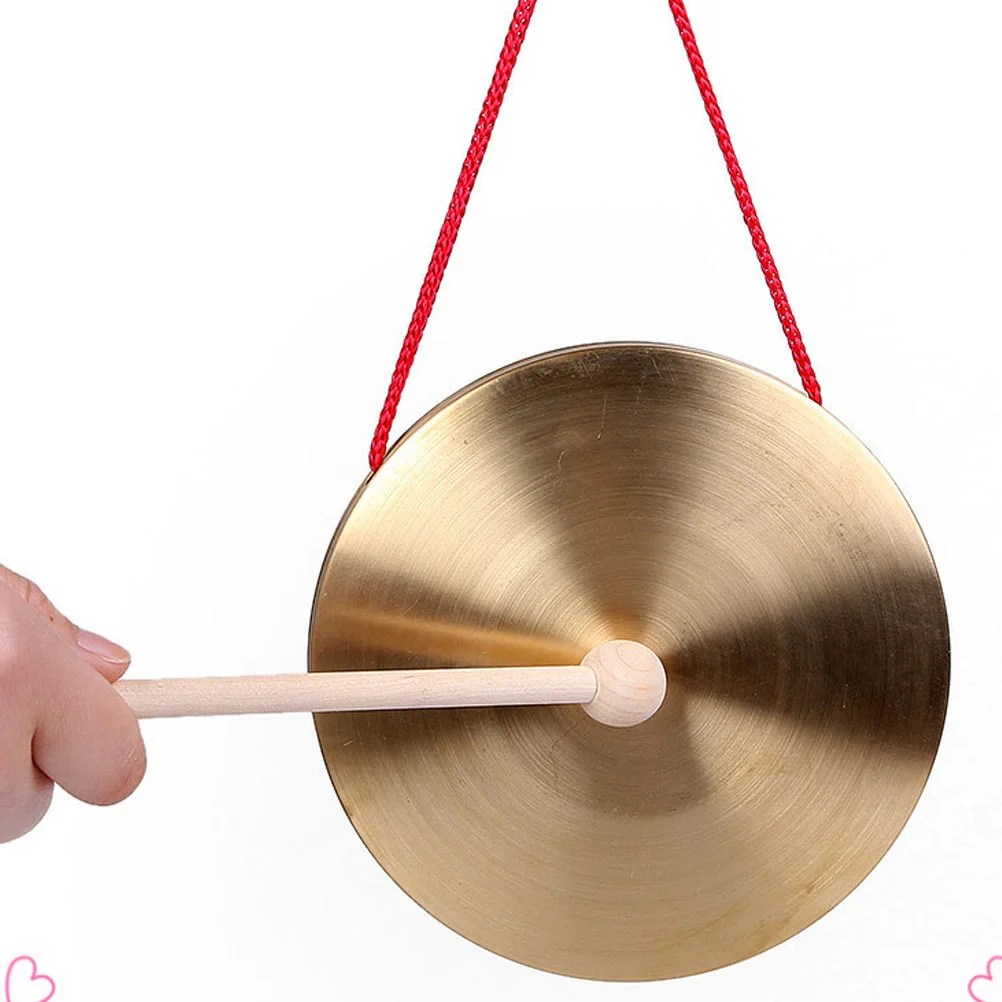 Geleneksel ziller Opera enstrüman için Drumstick ile Mallet ile çin el Gong çin Gong