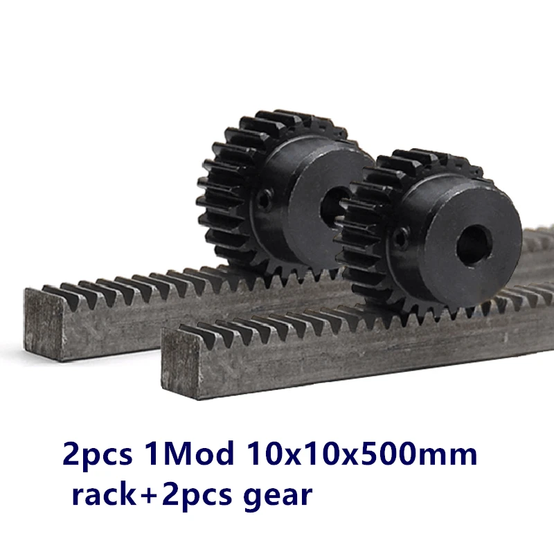 2 adet 1mod dişli raf 10*10*500mm + 2 adet 1mod 17 diş pinyon 45 çelik dişli Metal dişli raf ve pinyon - AliExpress https://samplekind.com