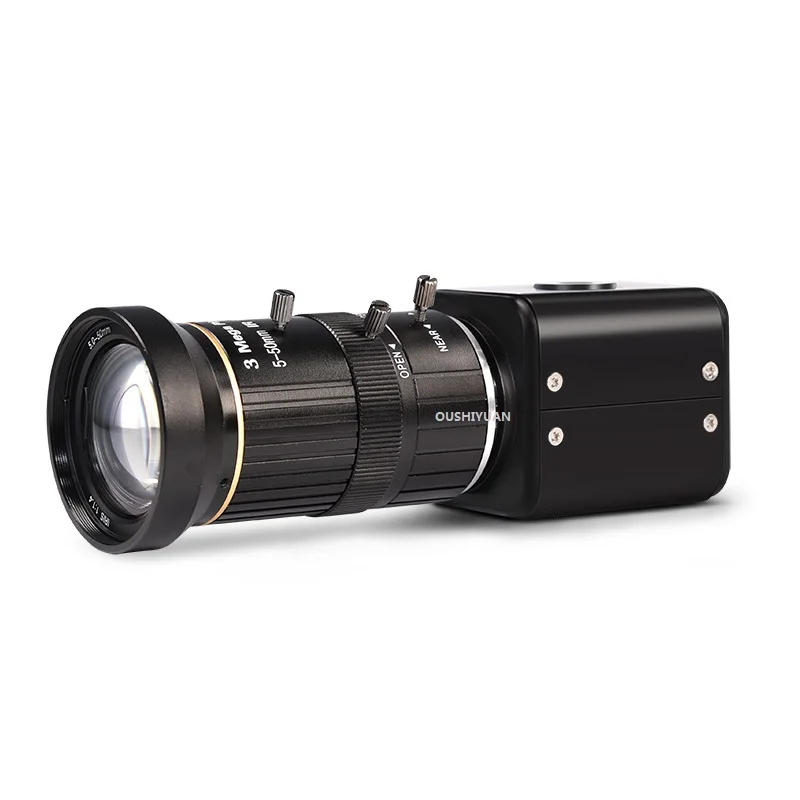 HD 1080 P 2.0MP Sanayi Video Canlı HDMI Video Çıkışı HDMI Kamera Lensi 5-50mm veya 2.8- 12mm