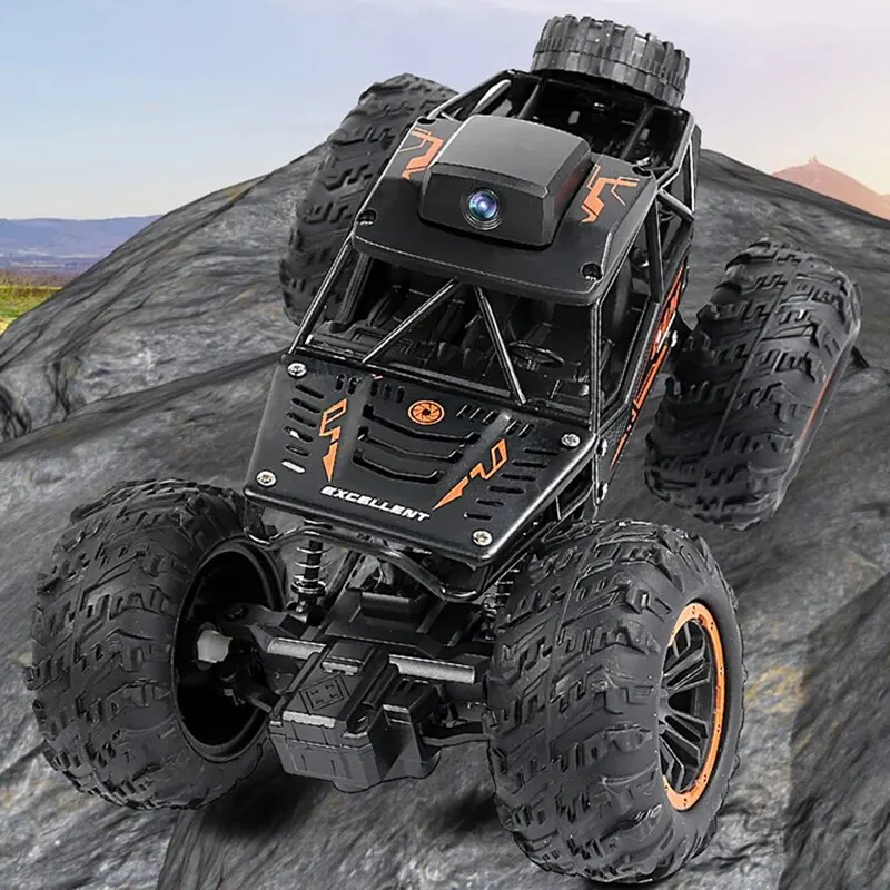 HD 720P WIFI FPV kamera ile Rc araba Off-Road uzaktan kumanda dublör araba 1:18 2.4G SUV radyo kontrol tırmanma oyuncaklar çocuklar için