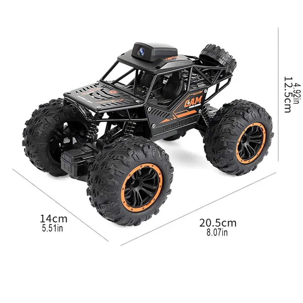 HD 720P WIFI FPV kamera ile Rc araba Off-Road uzaktan kumanda dublör araba 1:18 2.4G SUV radyo kontrol tırmanma oyuncaklar çocuklar için