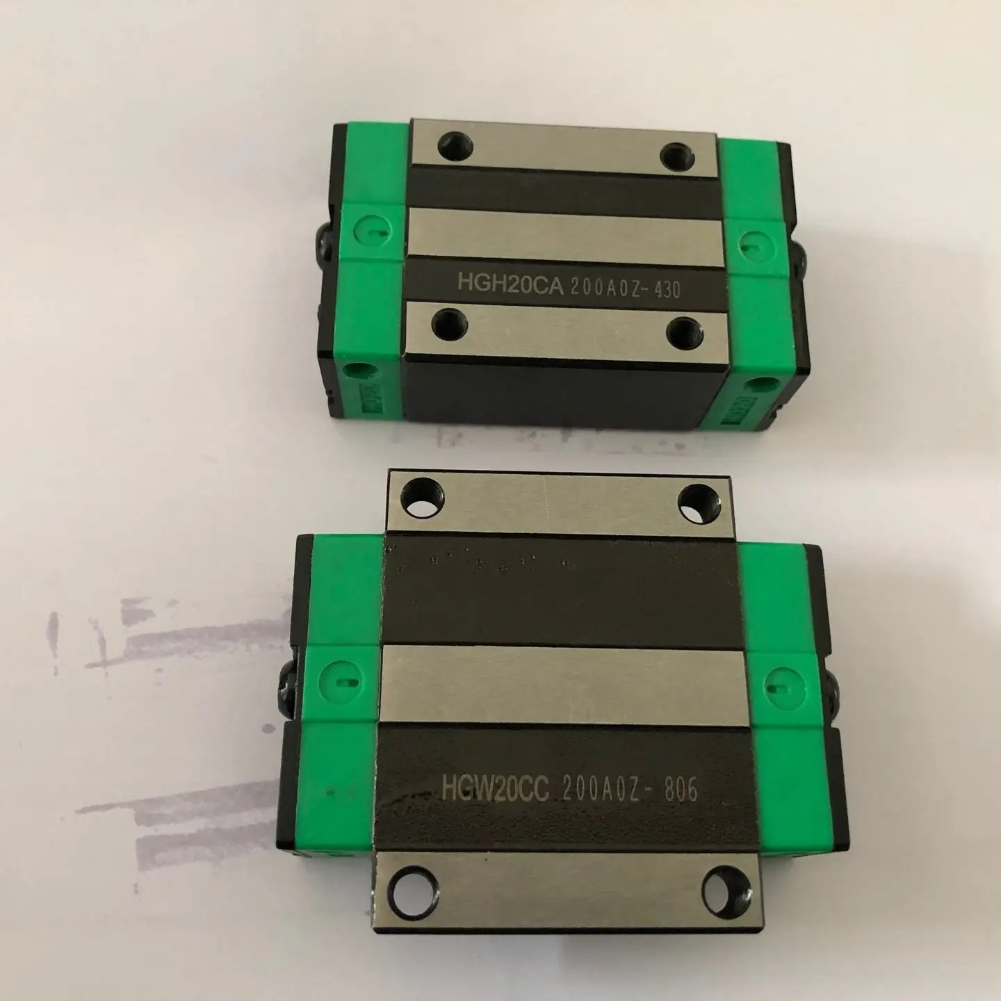 HGH15CA HGW15CC HGH20CA HGW20CC HGH25CA HGW25 HGH30 HGW30 kaymak blok maç kullanımı HGR doğrusal kılavuz lineer ray CNC diy parçaları