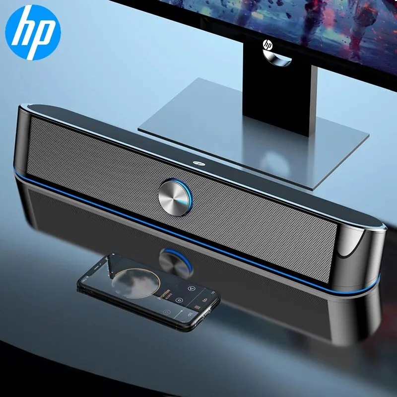 HP DHE-6003C masaüstü Subwoofer bilgisayar hoparlörleri müzik ses kablolu Stereo Surround oyun hoparlörler PC hoparlör için ses çubuğu