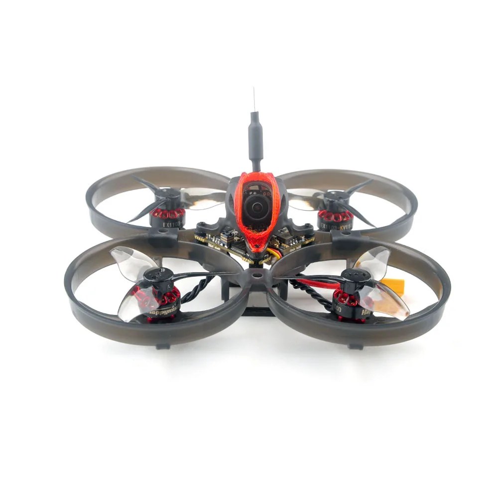 Happymodel Mobula8 1-2S 85mm mikro FPV yarış RC Drone Whoop Quadcopter Drone ELRS/FRSLY alıcı X12 AIO Caddx karınca fırçasız - Görsel 3