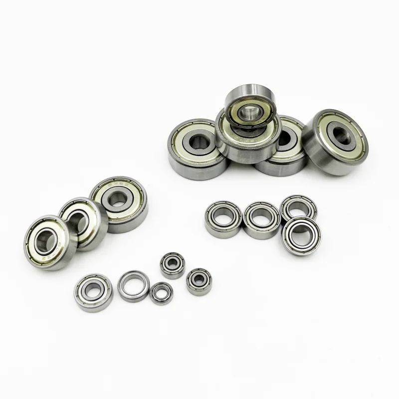 Hassas mini minyatür rulman MR52ZZ MR63ZZ MR74ZZ MR85ZZ MR106 MR117 rulman çelik yüksek hızlı oyuncak Motor modeli küçük rulman