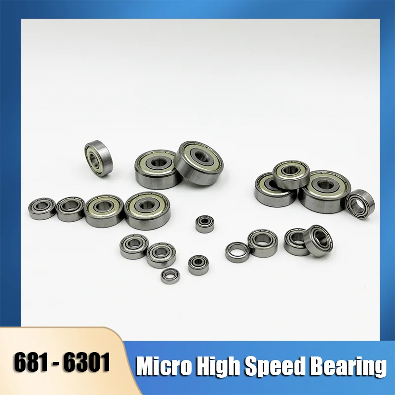 Hassas mini minyatür rulman MR52ZZ MR63ZZ MR74ZZ MR85ZZ MR106 MR117 rulman çelik yüksek hızlı oyuncak Motor modeli küçük rulman