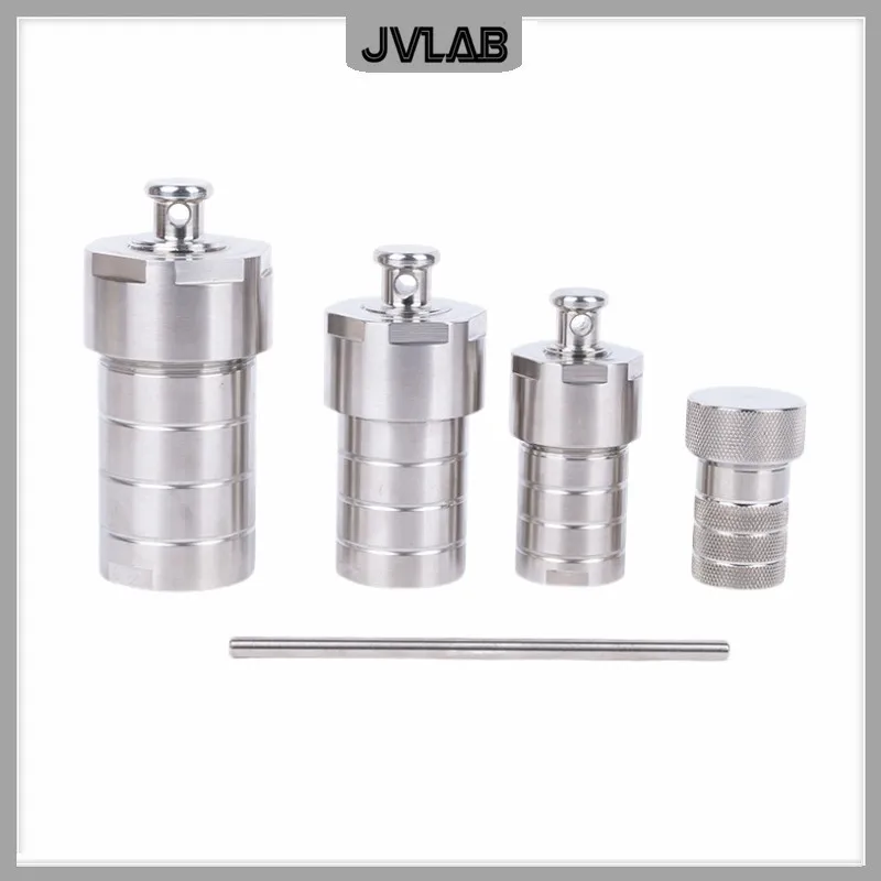 Hidrotermal sentez reaktörü laboratuvar için otoklav reaksiyon su ısıtıcısı 10 15 25 50 mL SS 304 PTFE Liner 1 EA ile otoklav gövdesi