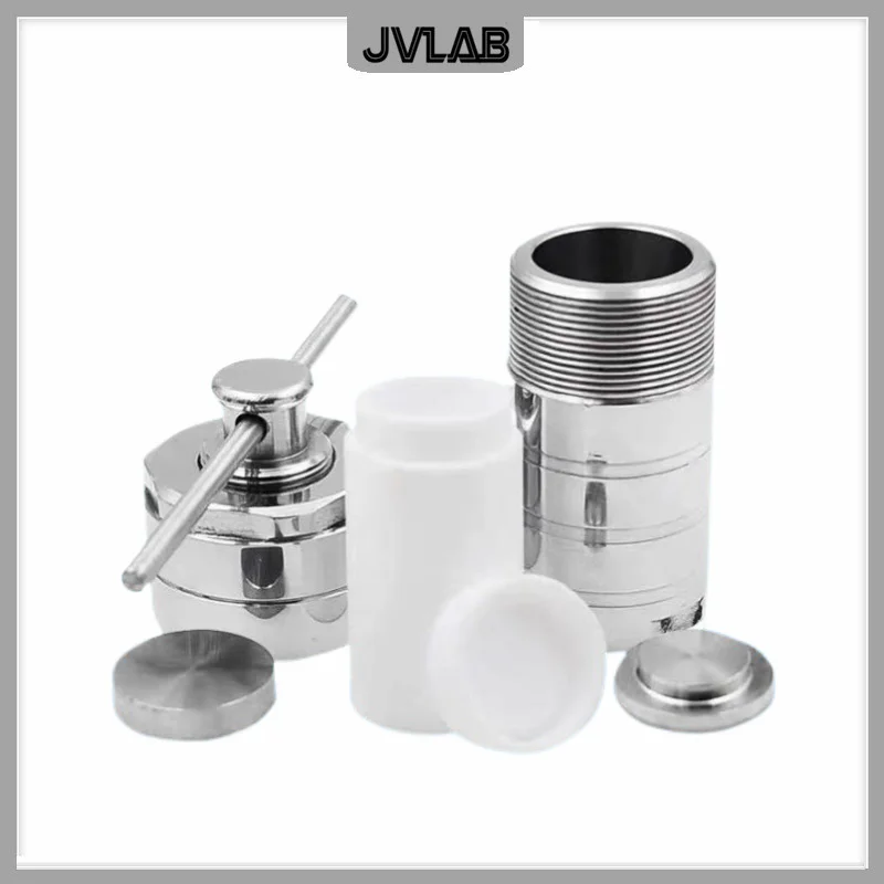 Hidrotermal sentez reaktörü laboratuvar için otoklav reaksiyon su ısıtıcısı 10 15 25 50 mL SS 304 PTFE Liner 1 EA ile otoklav gövdesi